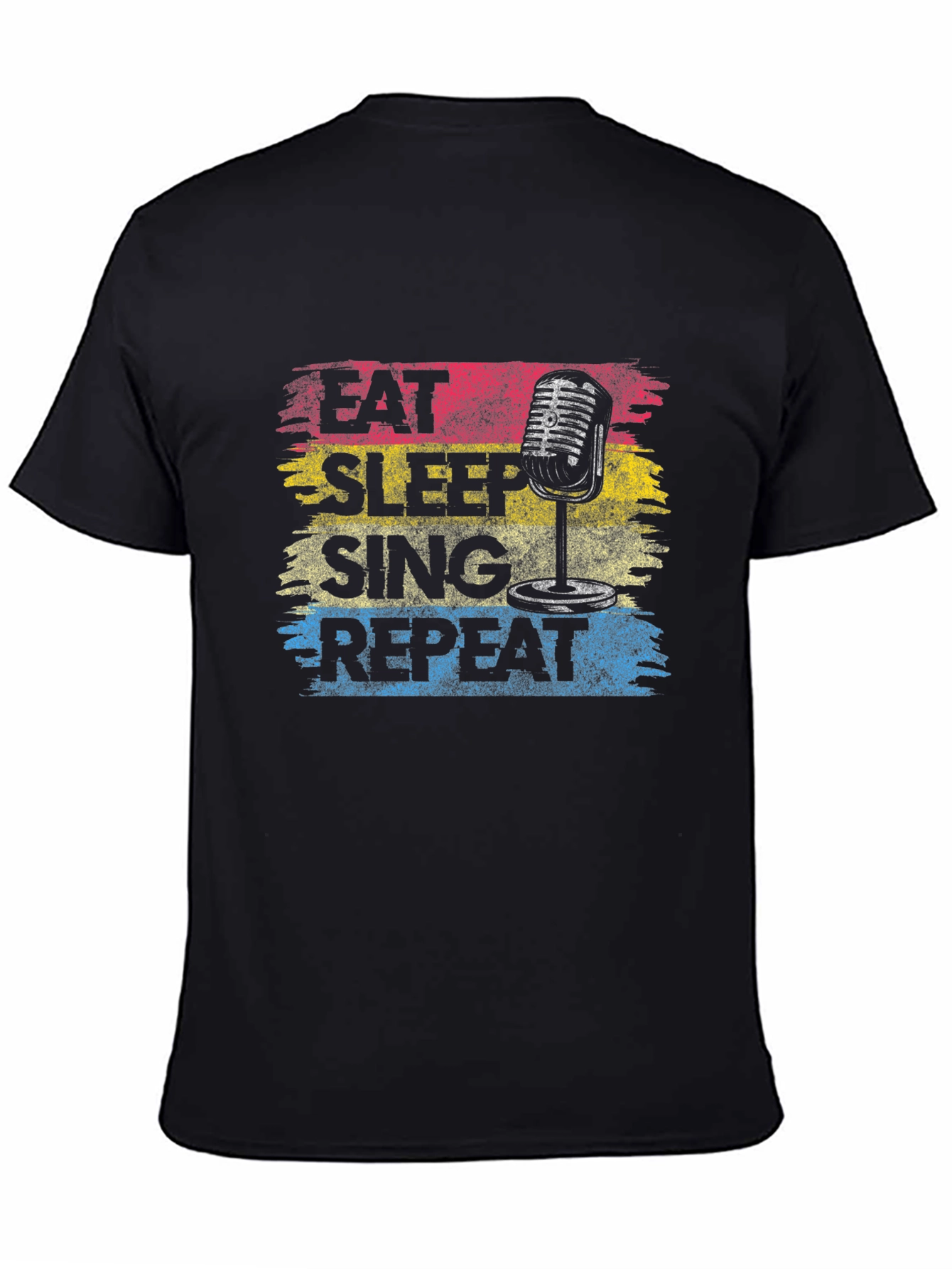 Eat Sleep Sing Repeat Graphic Tee