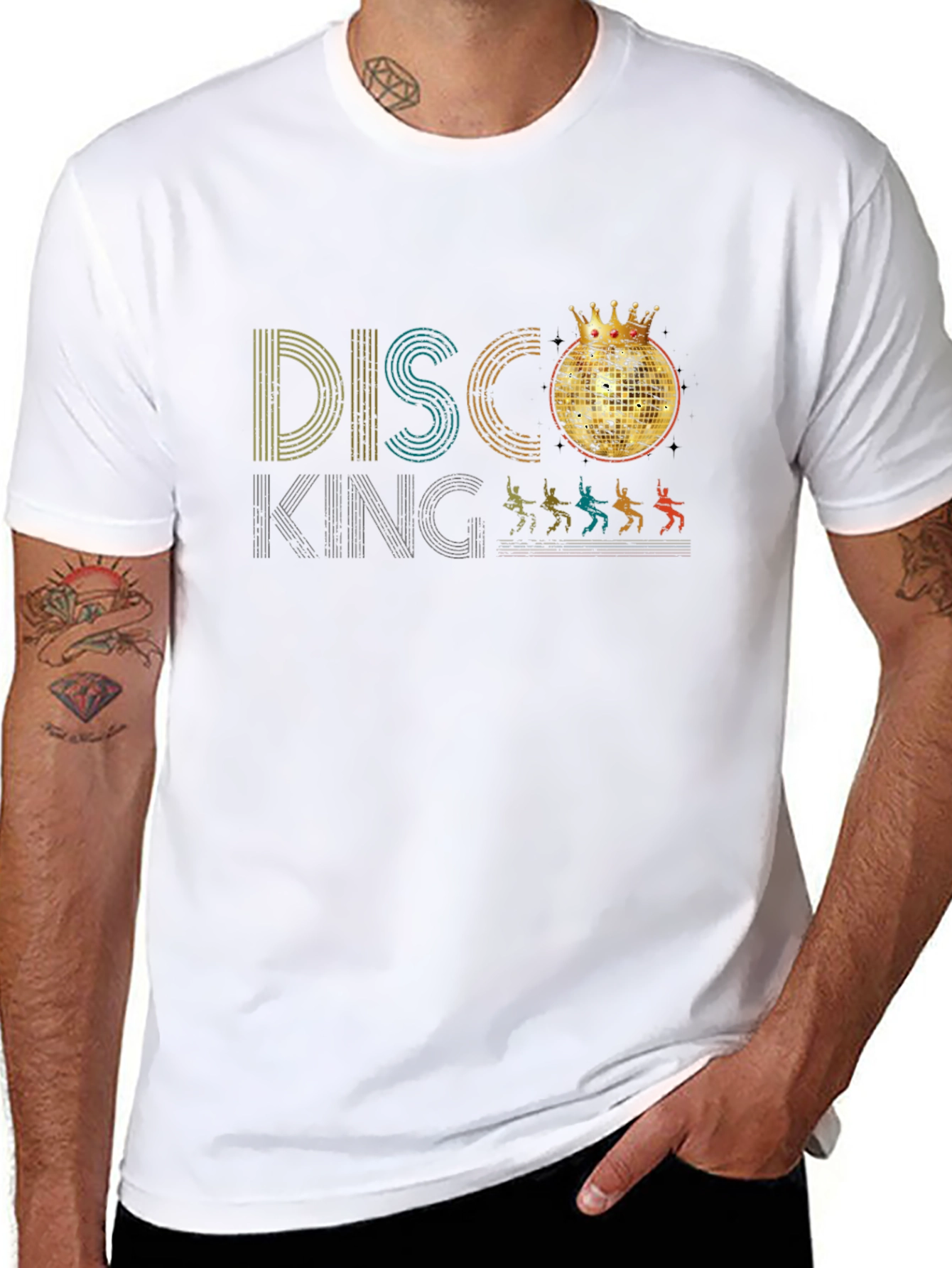 Disco King T-Shirt - Retro Dance Party Tee