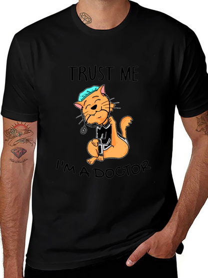 Trust Me Im A Doctor Cat T-Shirt