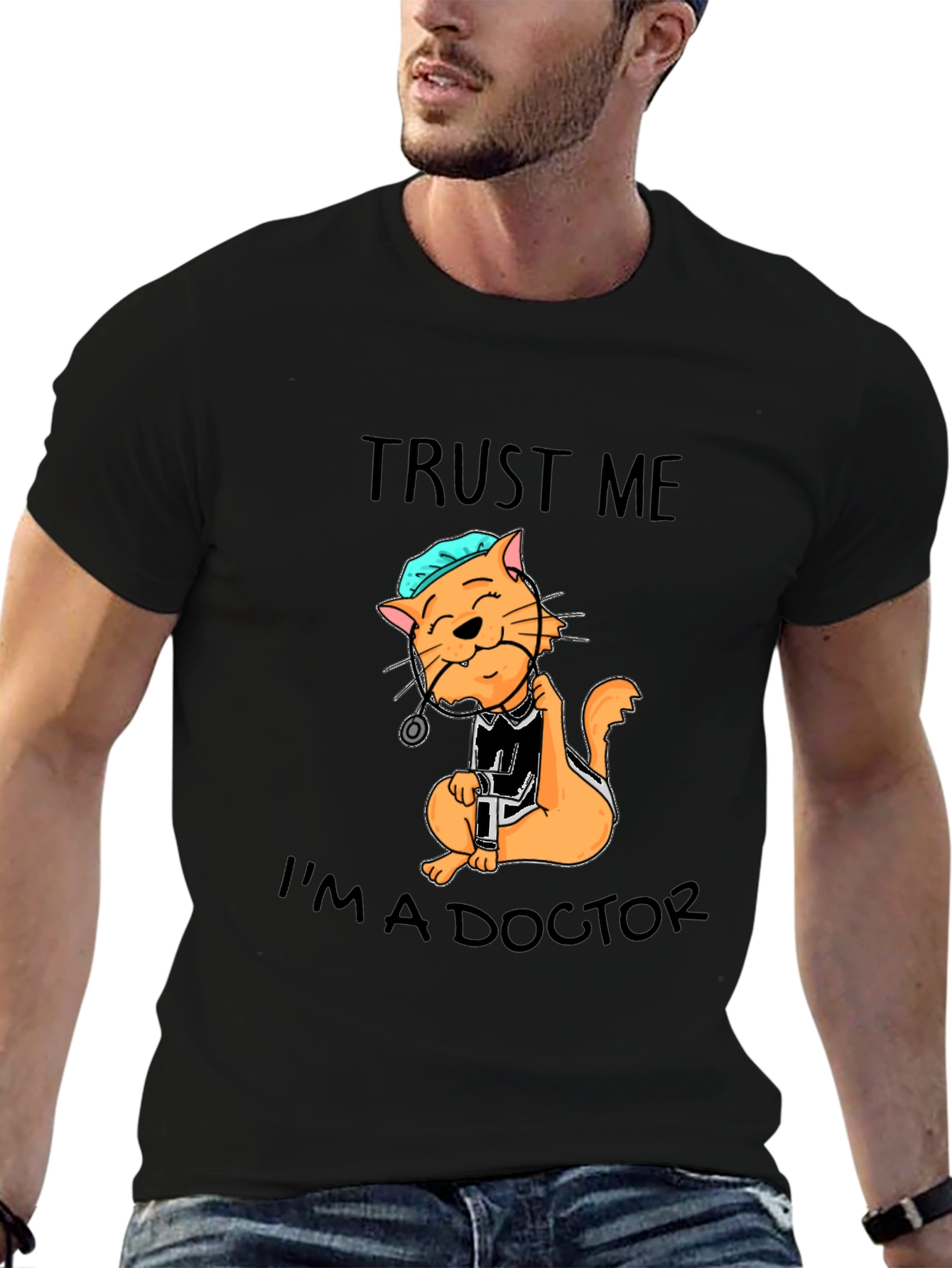 Trust Me Im A Doctor Cat T-Shirt