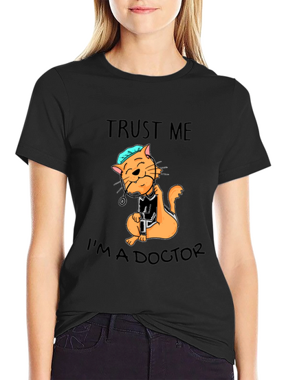 Trust Me Im A Doctor Cat T-Shirt