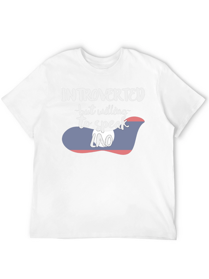 Introverted Lao Flag Graphic Tee