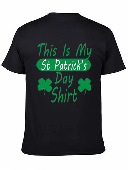 St. Patricks Day Shirt - Green Shamrock Design