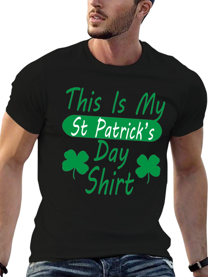 St. Patricks Day Shirt - Green Shamrock Design