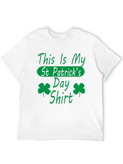 St. Patricks Day Shirt - Green Shamrock Design