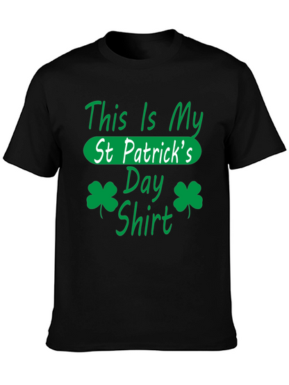St. Patricks Day Shirt - Green Shamrock Design