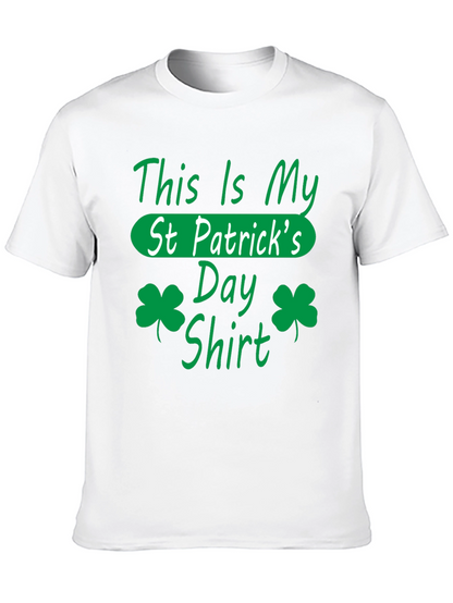 St. Patricks Day Shirt - Green Shamrock Design
