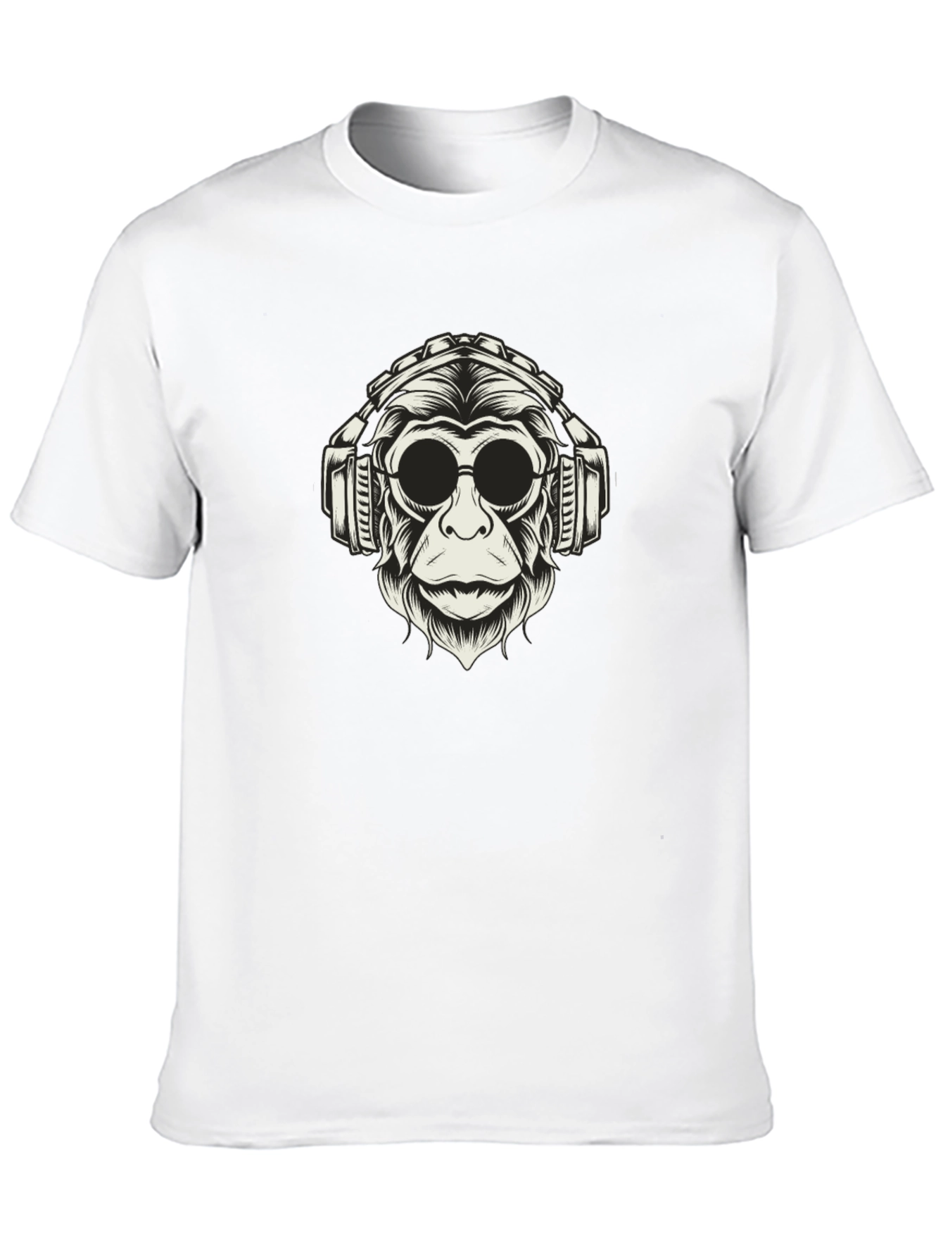 Monkey DJ Graphic T-Shirt - Cool Urban Streetwear