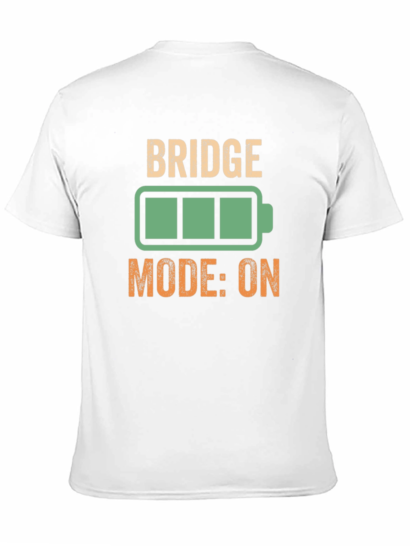 Bridge Mode ON T-Shirt - Funny Technology Geek Tee
