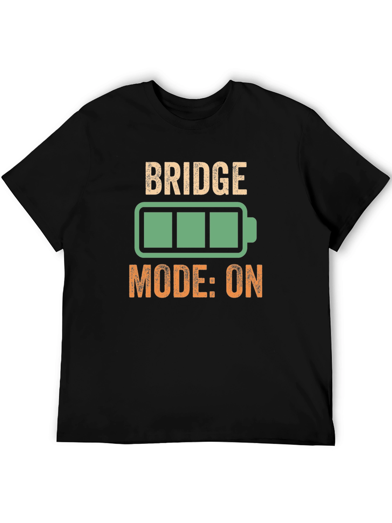 Bridge Mode ON T-Shirt - Funny Technology Geek Tee