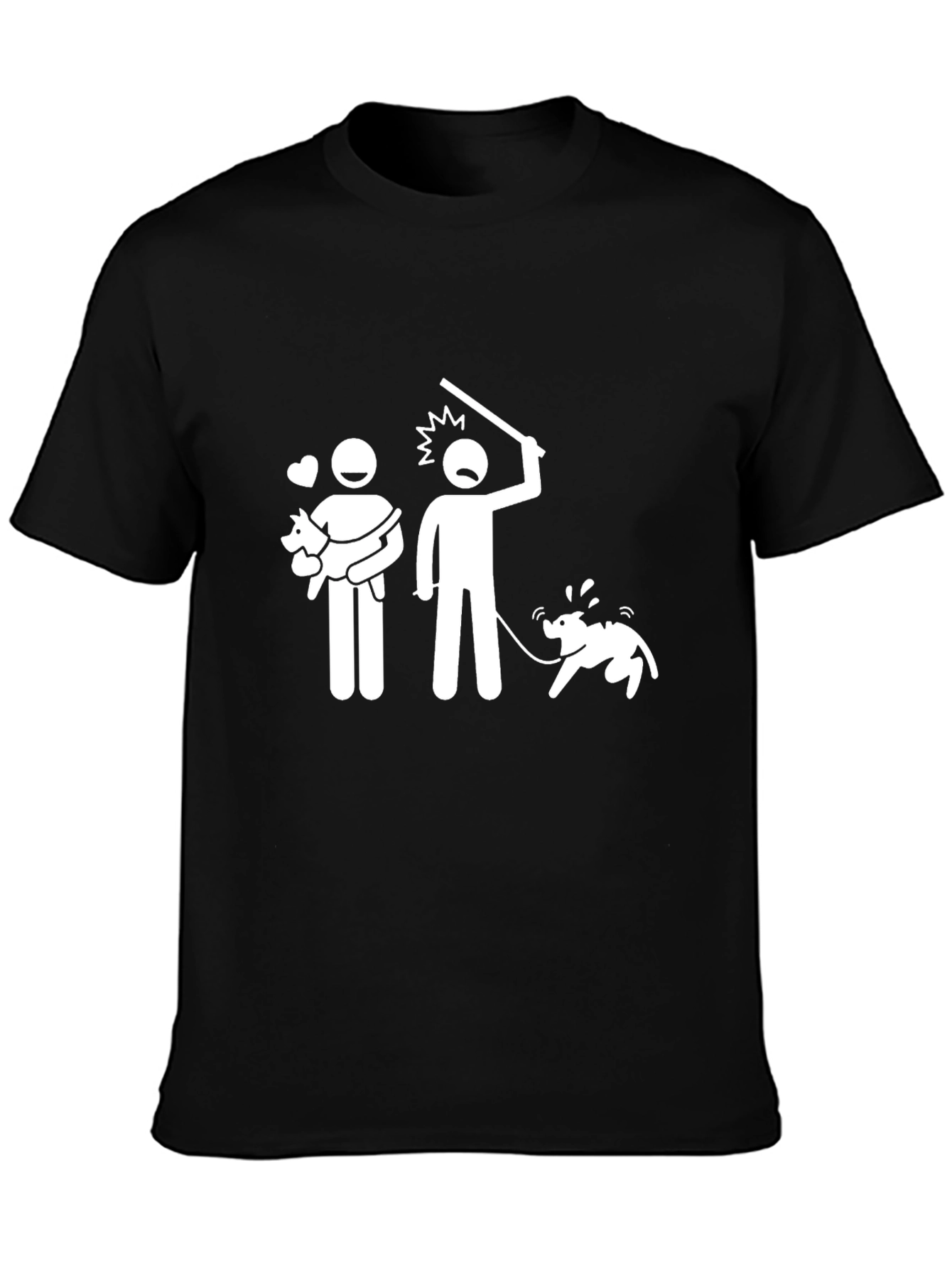 Humorous Dog Lover Graphic T-Shirt