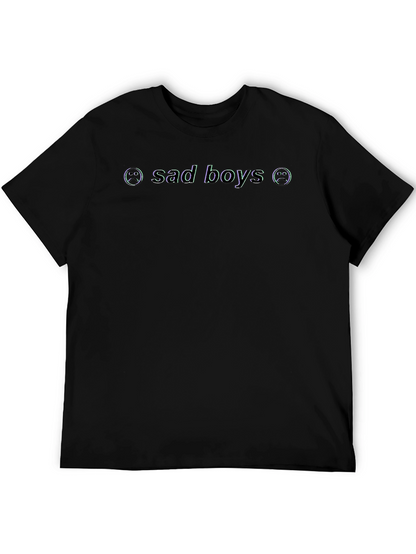 Sad Boys T-Shirt - Black Graphic Tee