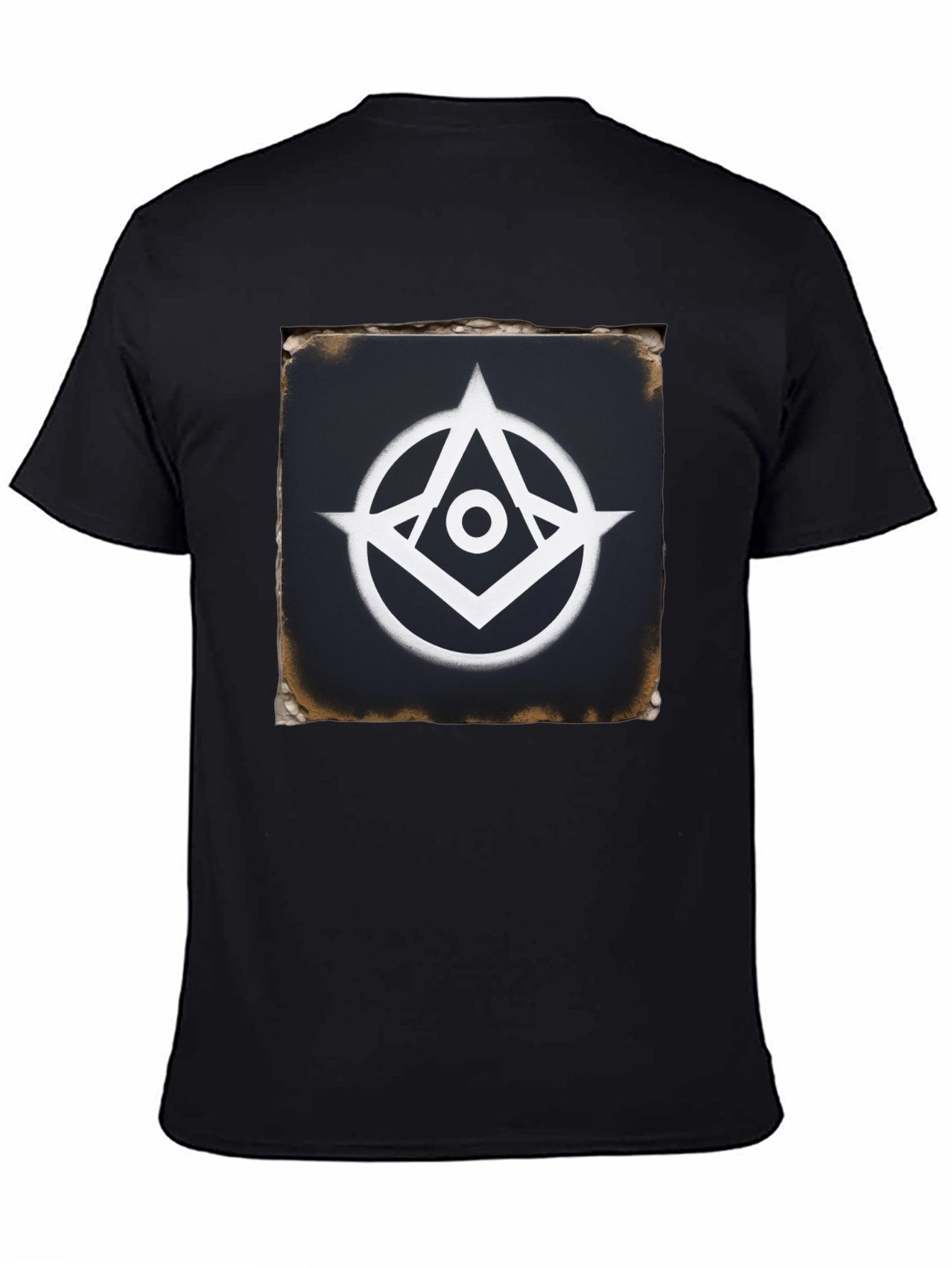 Illuminati Symbol Black T-Shirt