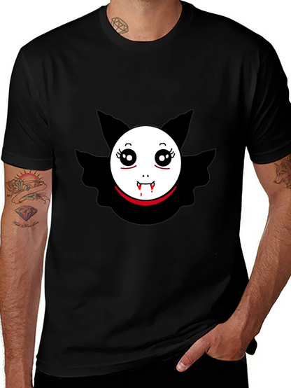 Vampire Bat Graphic Tee - Spooky Cute Design