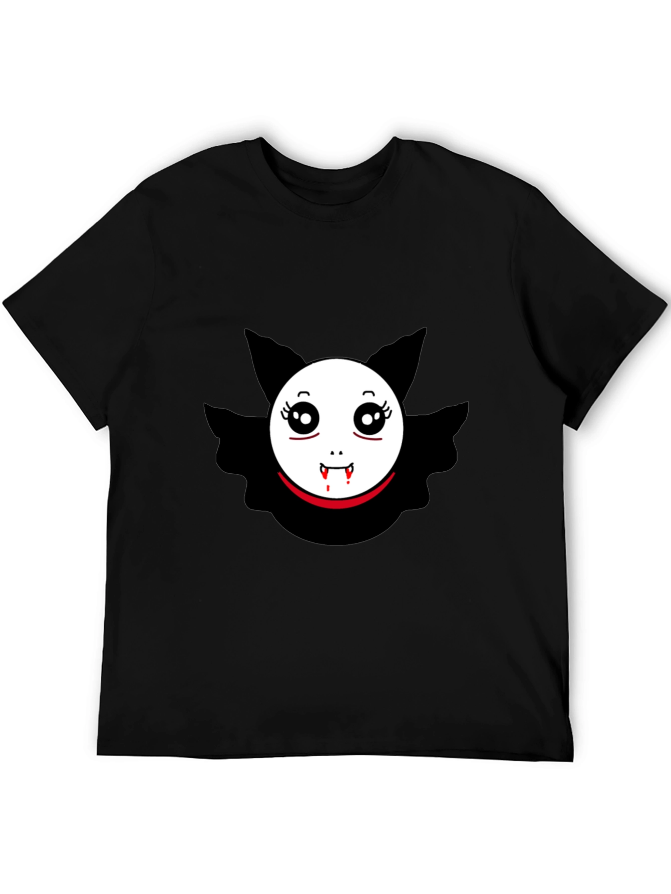 Vampire Bat Graphic Tee - Spooky Cute Design