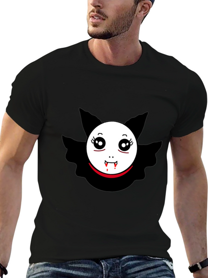 Vampire Bat Graphic Tee - Spooky Cute Design