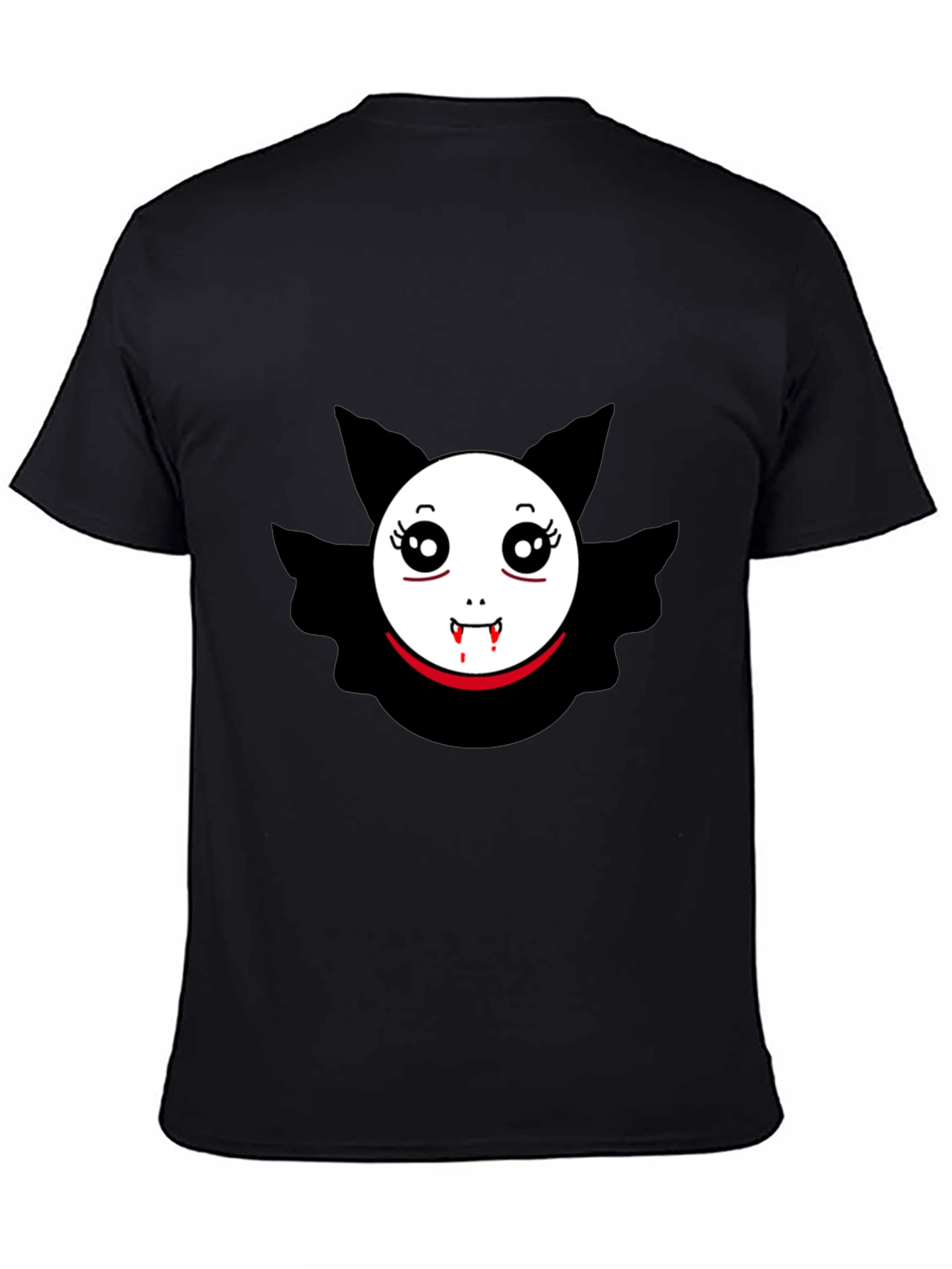 Vampire Bat Graphic Tee - Spooky Cute Design