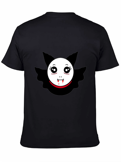 Vampire Bat Graphic Tee - Spooky Cute Design