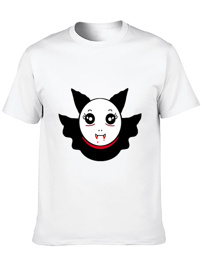Vampire Bat Graphic Tee - Spooky Cute Design