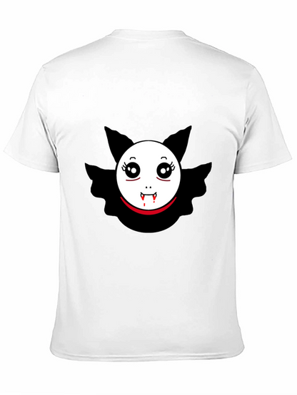 Vampire Bat Graphic Tee - Spooky Cute Design