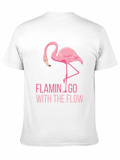 Flamingo Go With The Flow Graphic Tee