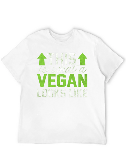 Vegan Looks Like Black Tee