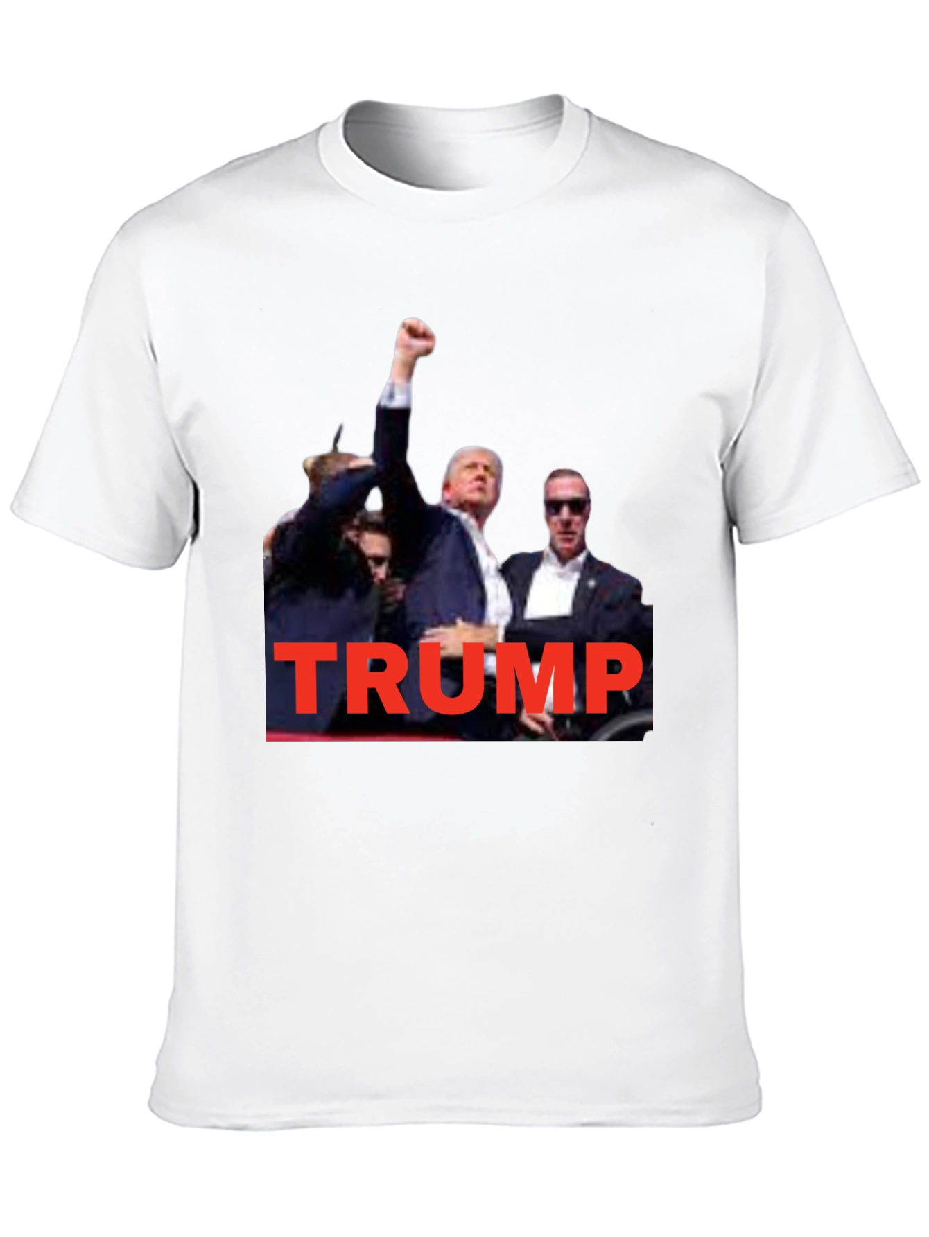 Trump Graphic T-Shirt - Black Crew Neck
