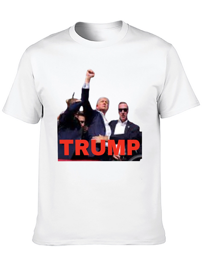 Trump Graphic T-Shirt - Black Crew Neck