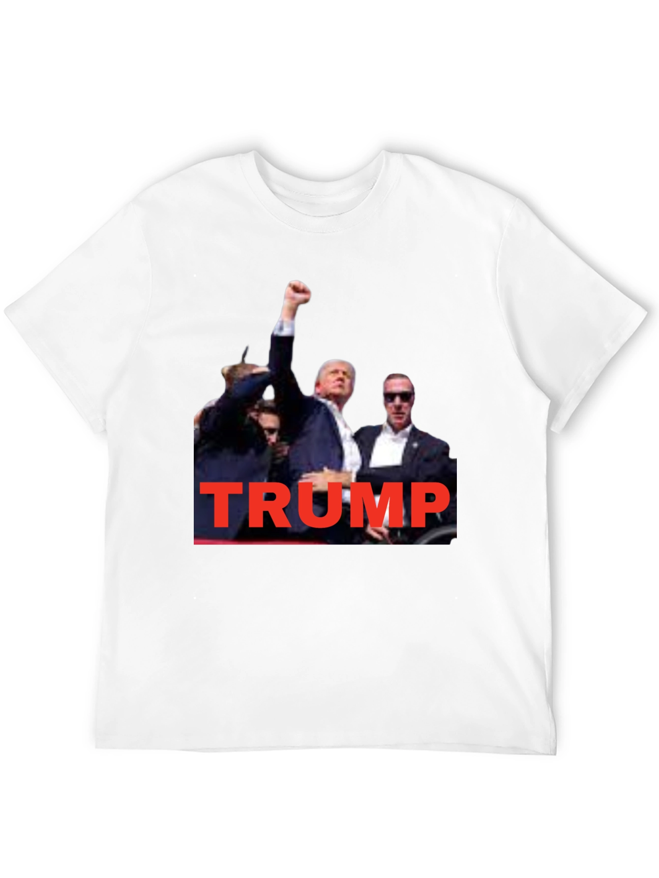 Trump Graphic T-Shirt - Black Crew Neck