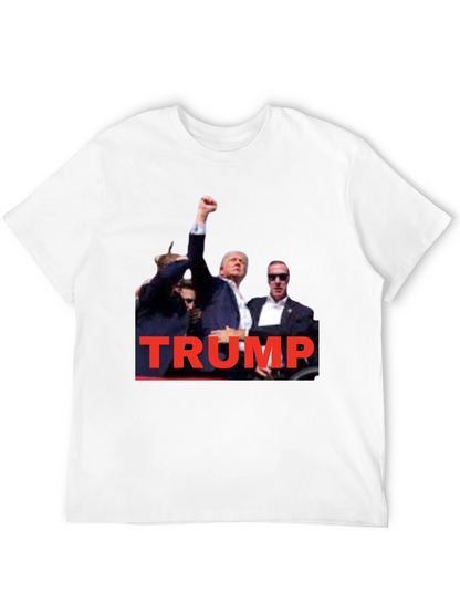Trump Graphic T-Shirt - Black Crew Neck