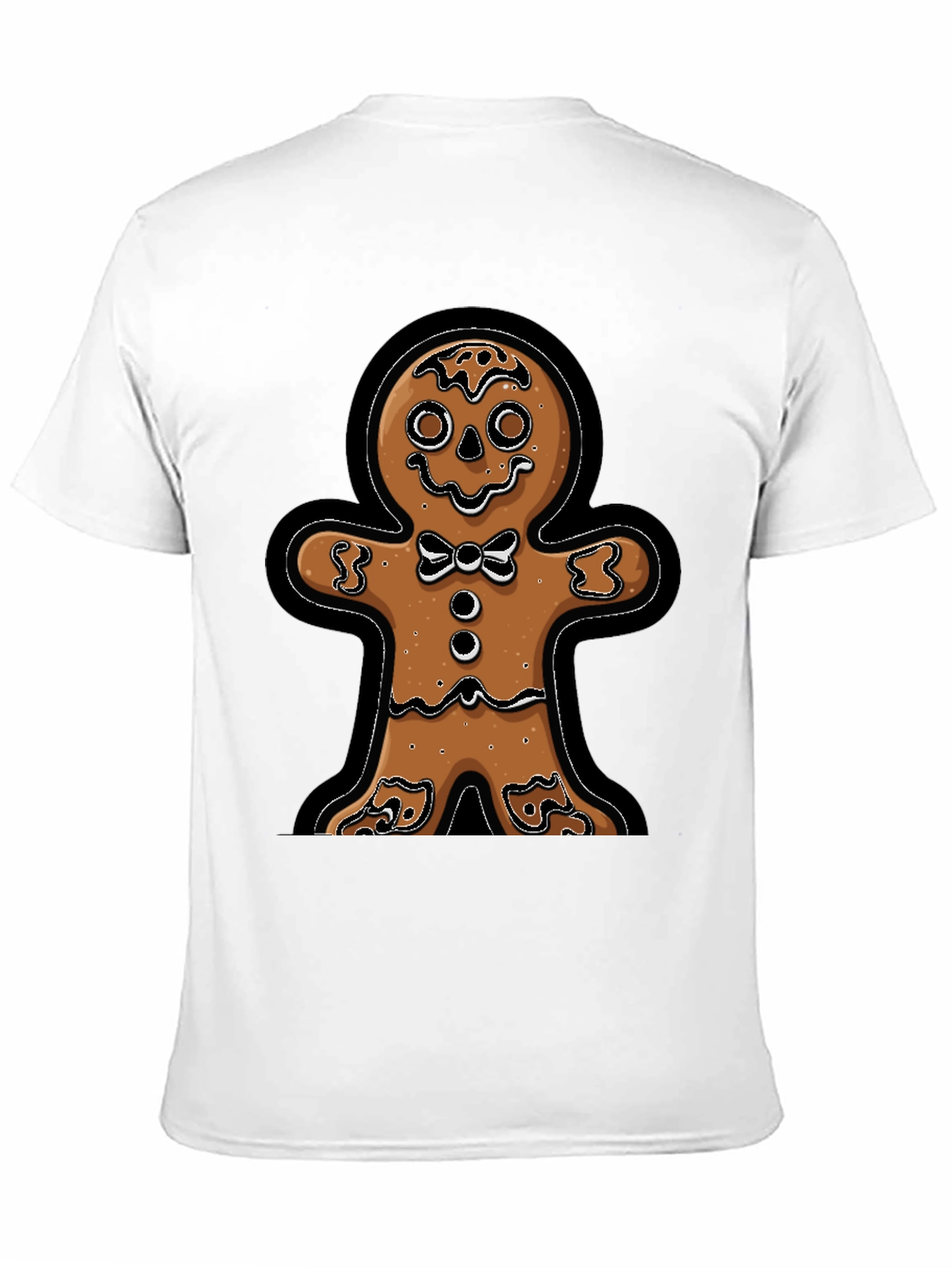 Gingerbread Man T-Shirt - Festive Holiday Apparel