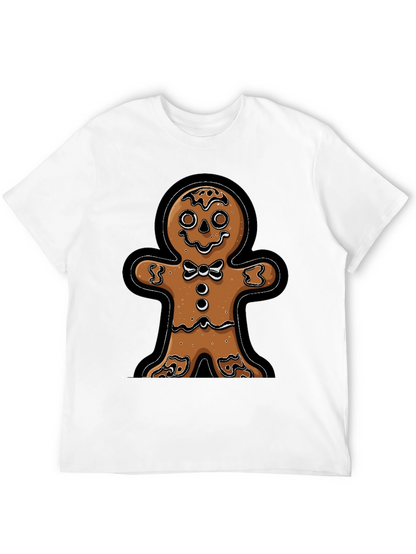 Gingerbread Man T-Shirt - Festive Holiday Apparel
