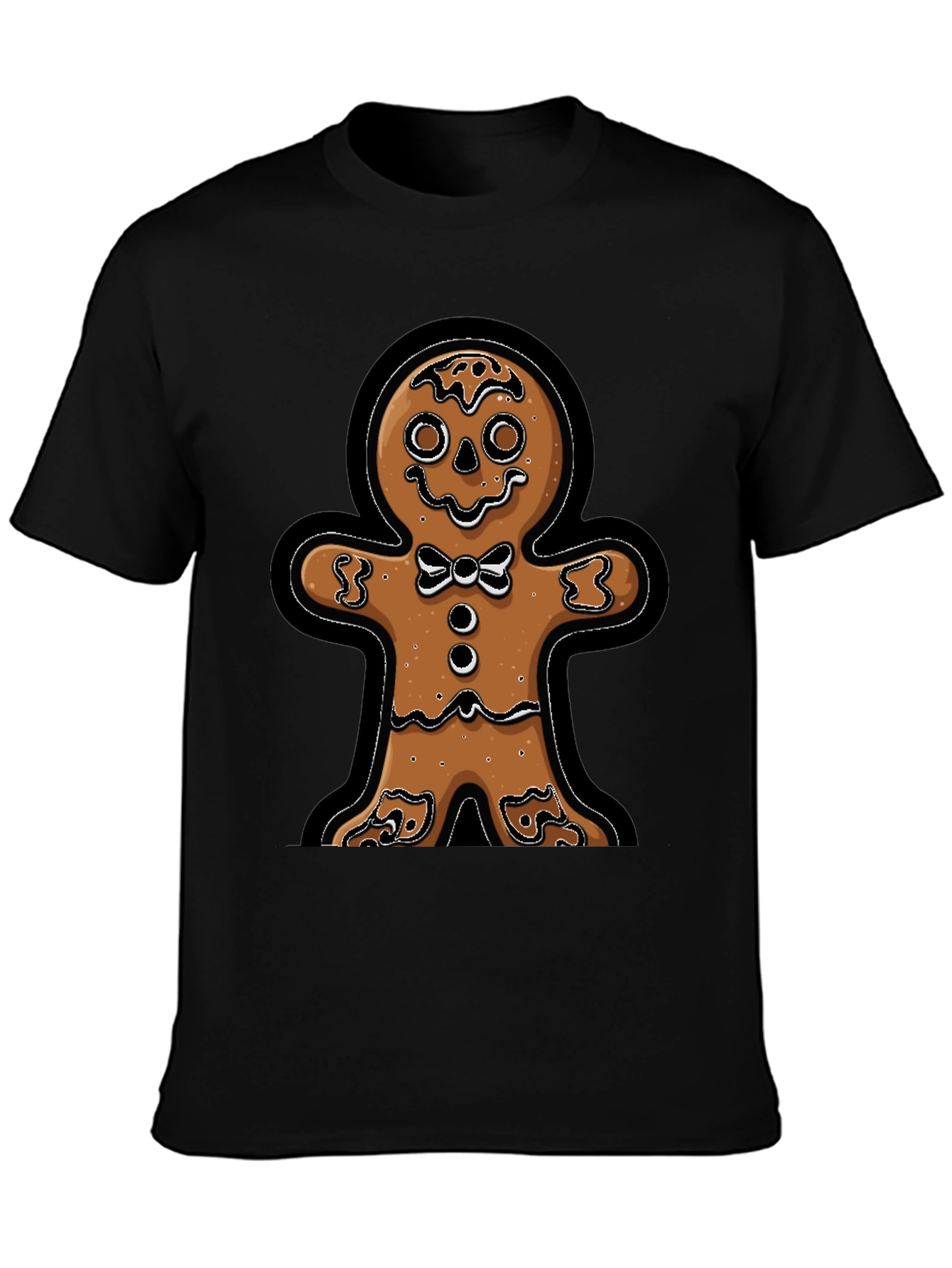 Gingerbread Man T-Shirt - Festive Holiday Apparel