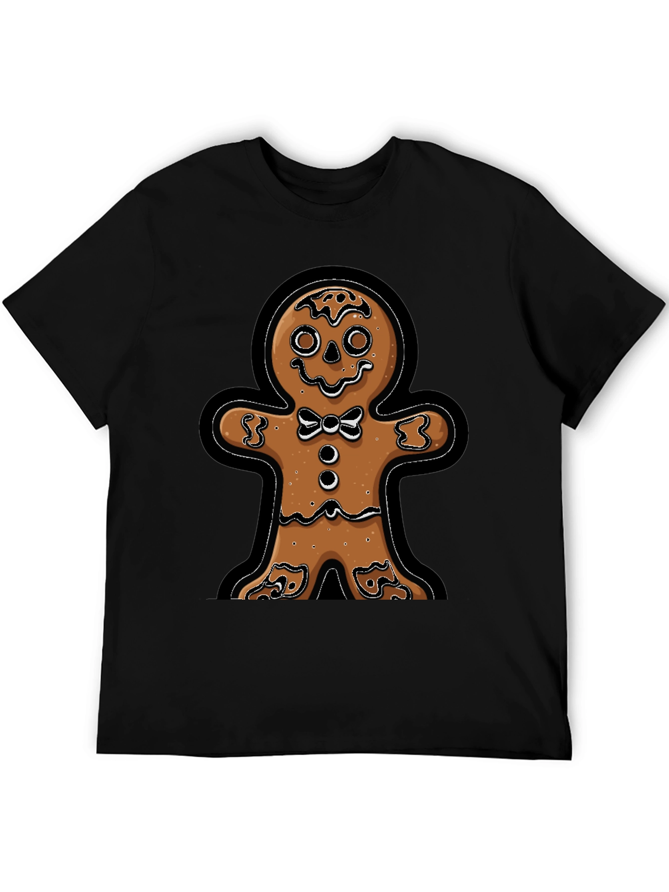 Gingerbread Man T-Shirt - Festive Holiday Apparel