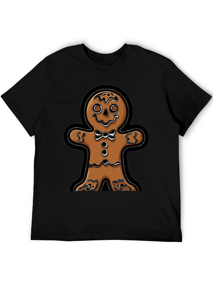 Gingerbread Man T-Shirt - Festive Holiday Apparel