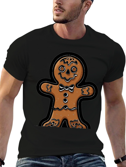 Gingerbread Man T-Shirt - Festive Holiday Apparel