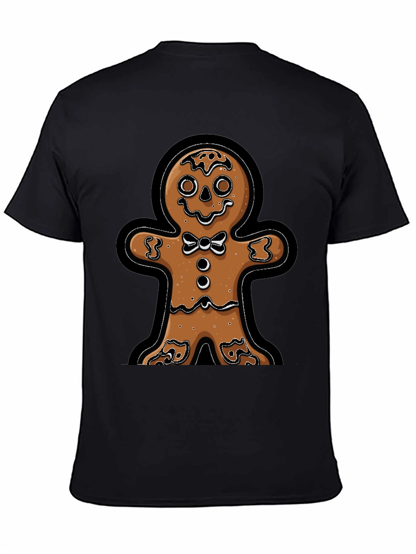 Gingerbread Man T-Shirt - Festive Holiday Apparel