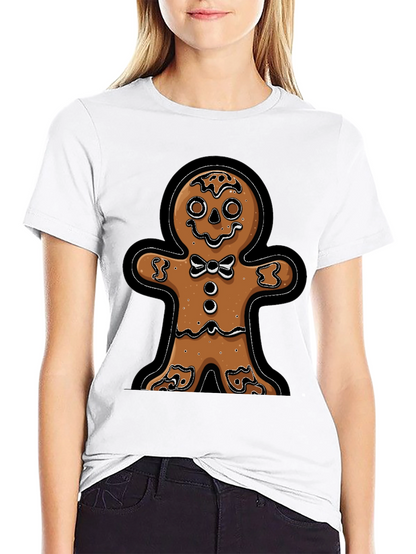 Gingerbread Man T-Shirt - Festive Holiday Apparel