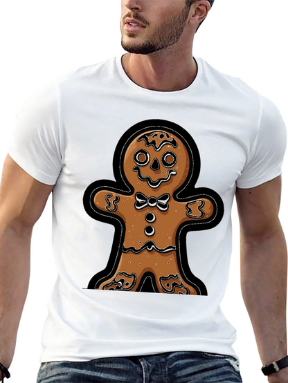 Gingerbread Man T-Shirt - Festive Holiday Apparel