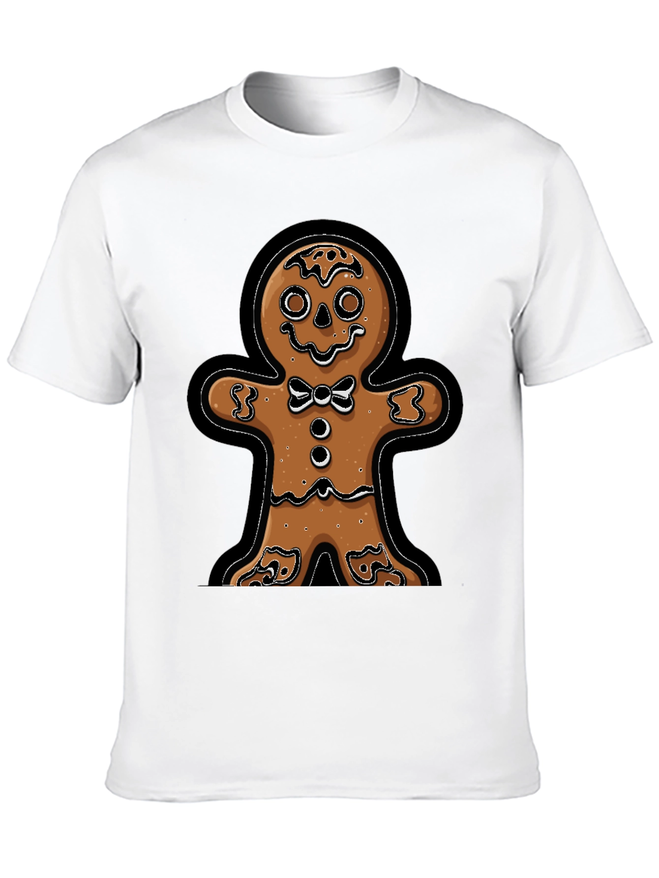 Gingerbread Man T-Shirt - Festive Holiday Apparel