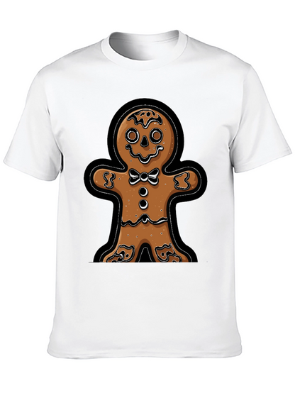 Gingerbread Man T-Shirt - Festive Holiday Apparel