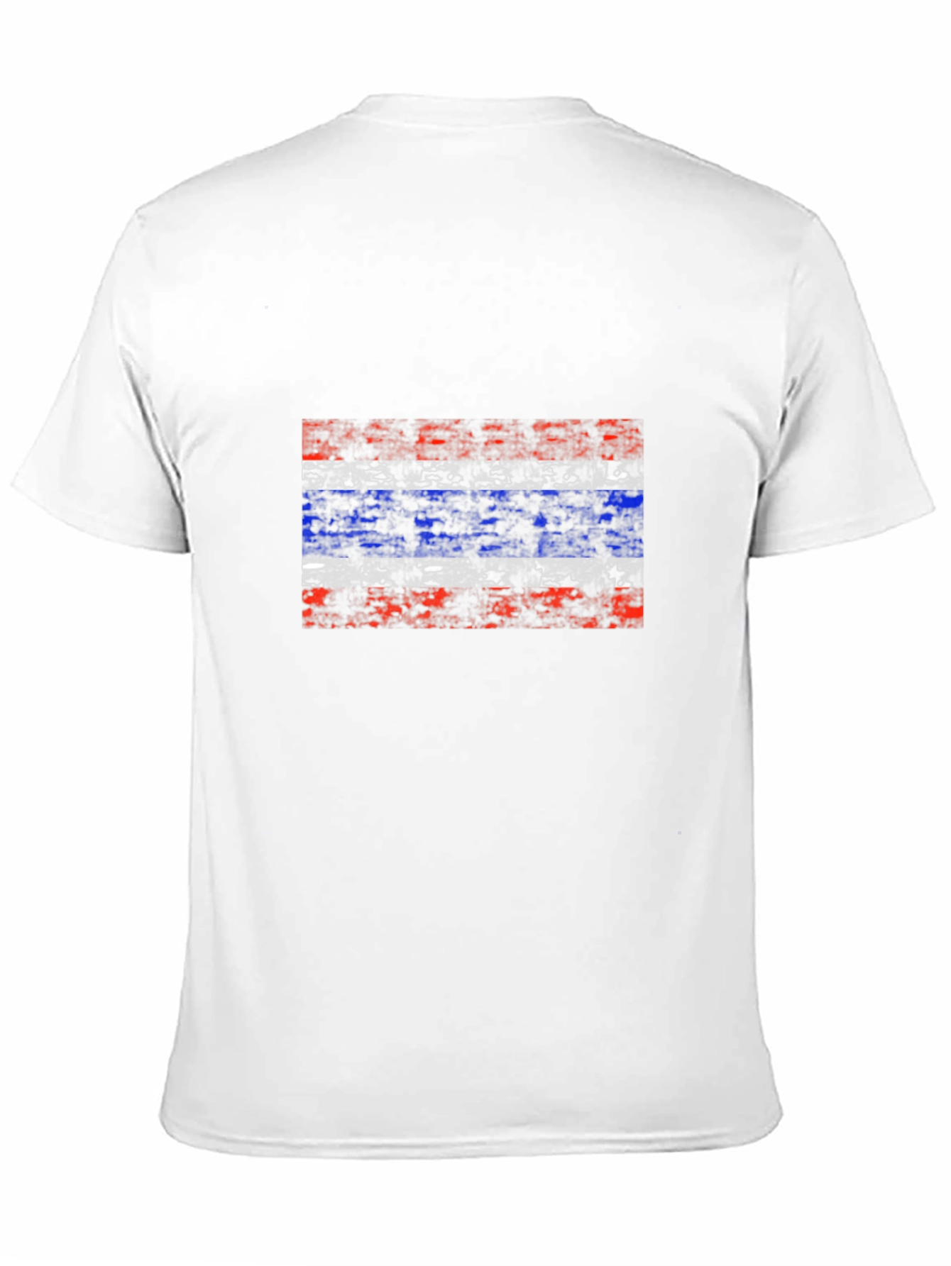Thailand Flag Graphic Black T-Shirt