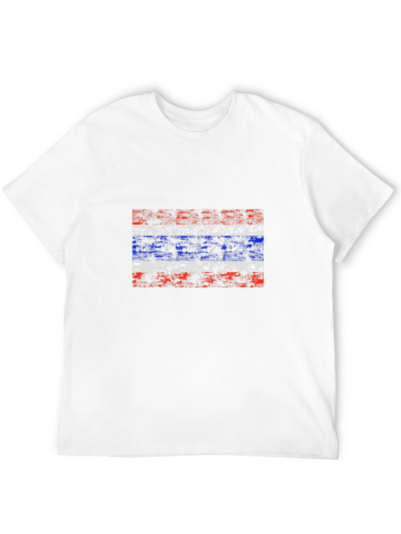 Thailand Flag Graphic Black T-Shirt