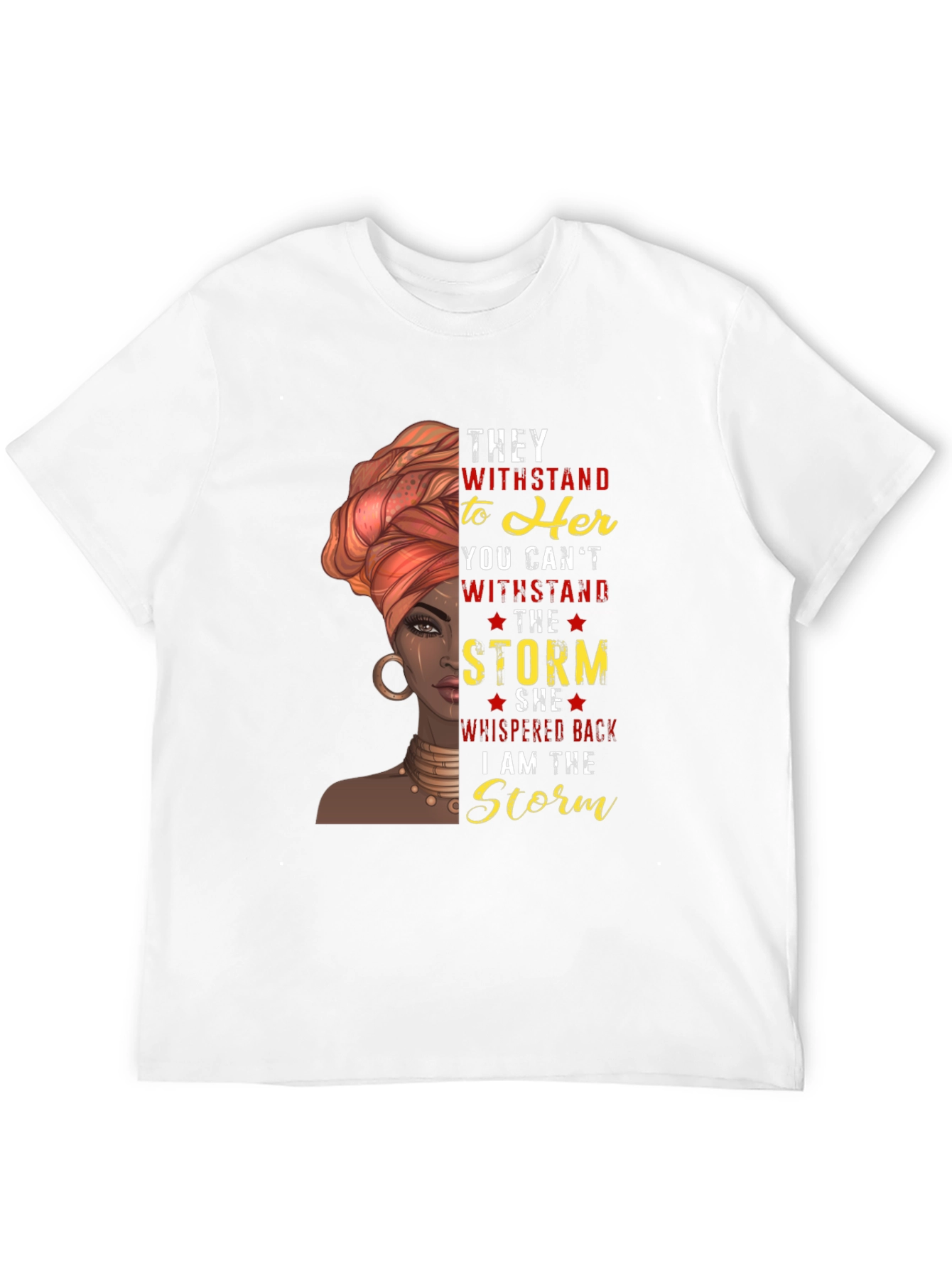 Empowered Woman Graphic T-Shirt - Stand Strong