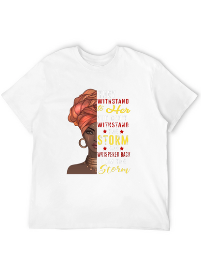 Empowered Woman Graphic T-Shirt - Stand Strong