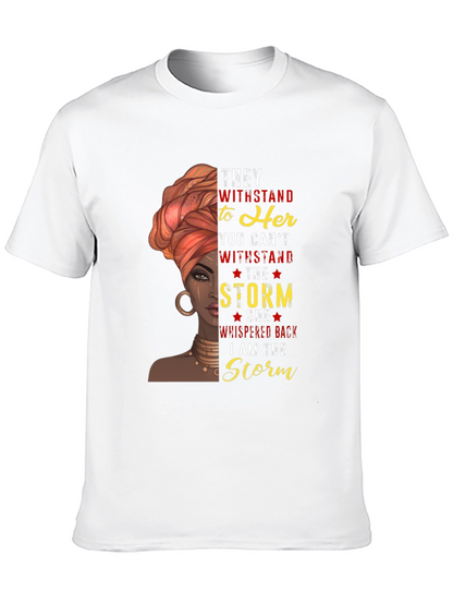 Empowered Woman Graphic T-Shirt - Stand Strong