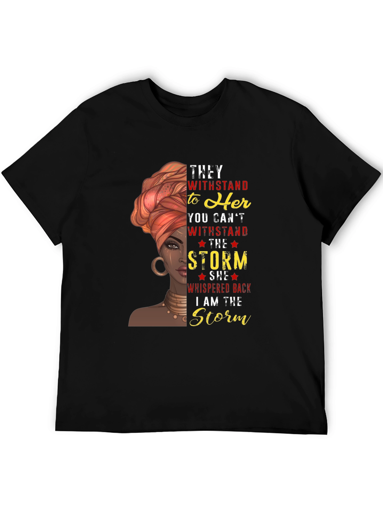 Empowered Woman Graphic T-Shirt - Stand Strong