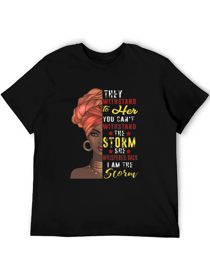 Empowered Woman Graphic T-Shirt - Stand Strong
