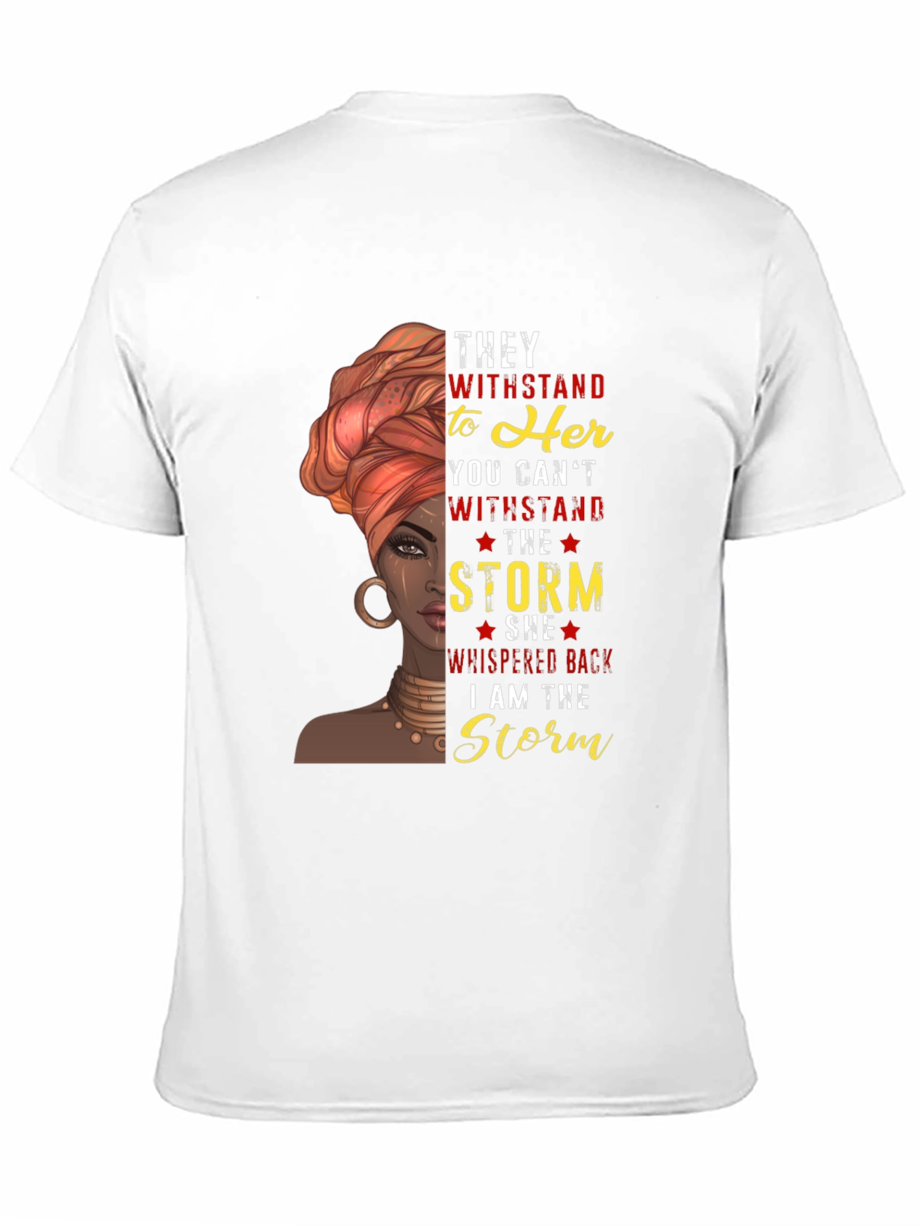 Empowered Woman Graphic T-Shirt - Stand Strong