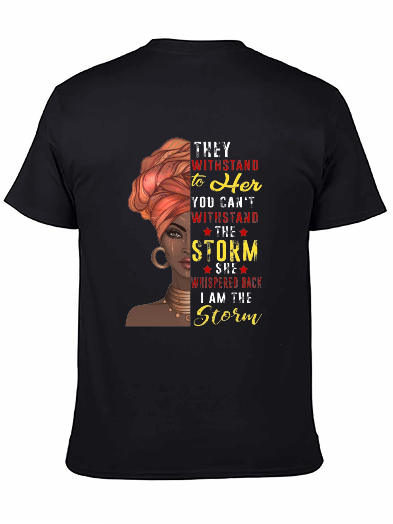 Empowered Woman Graphic T-Shirt - Stand Strong